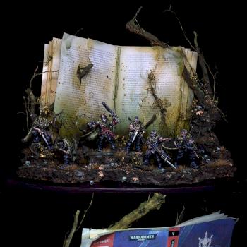 Gaunt Ghosts diorama by fantasygames.com.pl