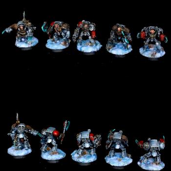 Space Wolves terminators by warhamsterpainting