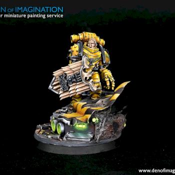 Alexis Polux 405th Captain of the Imperial Fists by DEN of IMAGINATION