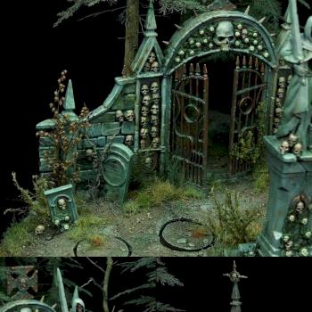 Graveyard Diorama by HonourGuard