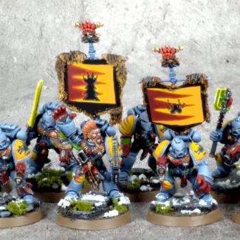 2nd Edition Space Wolves Blood Claw Pack by droidworkshop