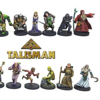 Talisman 4th Edition Heroes by superjavix