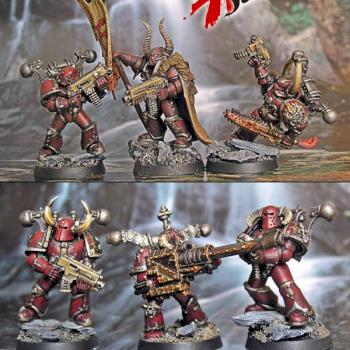 Word bearers squad by josez