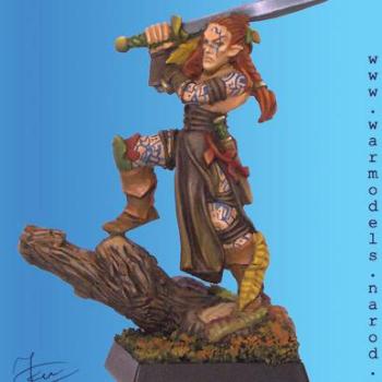 Wood Elf Wardancer by Goramitrio