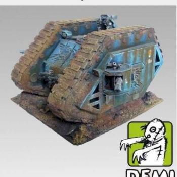 PAPER Land Raider mk1 by demi morgana