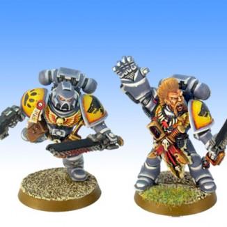 WH40K Space Wolves Blood Claws Unit by leprechaun studio