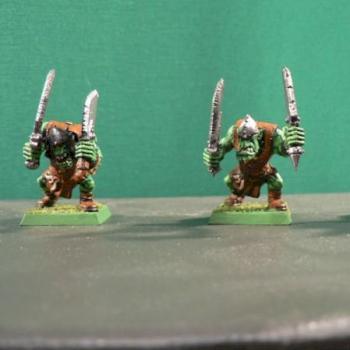 3 Warhammer Orcs by wackiewarrior