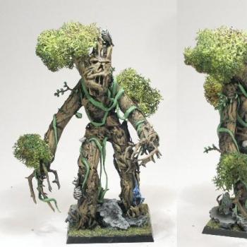 Sculpted Treeman by dead