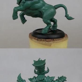 Bull Centaur -Green- by Raffaele Stumpo