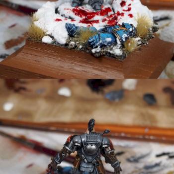 Wulfen Diorama by thebrushlegion