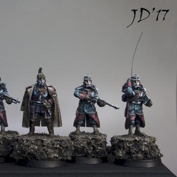 Death Korps of Krieg command squad by -jd-