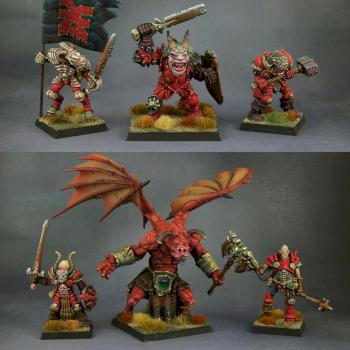 Khorne Warband by Xulutec