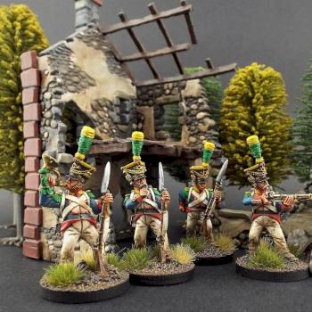 28mm Front Rank Miniatures ~ Napoleonic Polish ~ Voltigeurs by avalonindustries2040