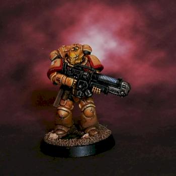 Primaris Imperial Fist by daveimrie