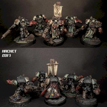 Black templars Terminators by Casterino