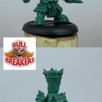 Bull Breakers- Chaos Dwarf Team- by Raffaele Stumpo