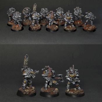 Iron Warriors Legion Tactical Squad XCV Grand Company by ravenswood