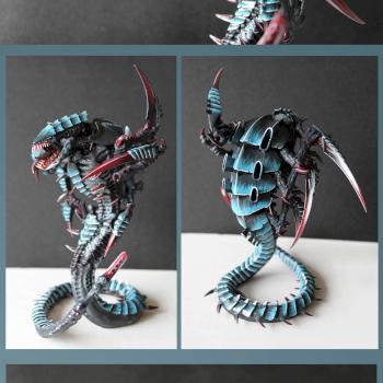 Trygon - Tyranid - First painted figurine by xyz