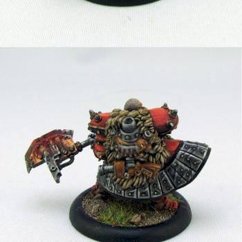 Butcher of khador by Toadpainter