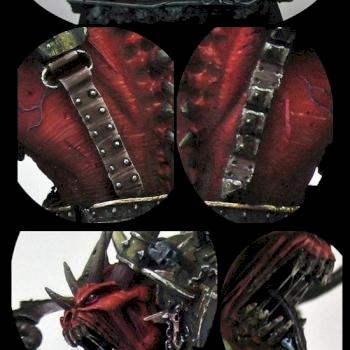 Khorne Daemon Prince (details) by Ivan_Serra