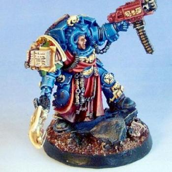 Templars Omega Terminator Librarian by BJCMiniStudio