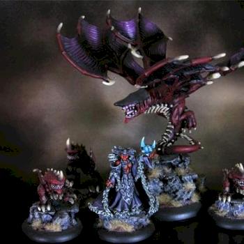 Hordes Everblight Warpack Vayl Seraph Shredders by Machines Are Us