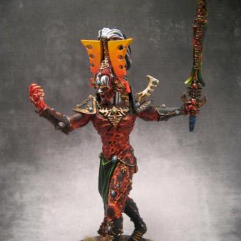 Eldar Avatar of Khaine (Forge World) by RatCatcher by RatCatcher