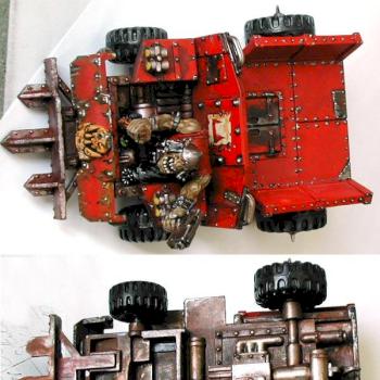 Ork Wartrukk by anton kamui vampire