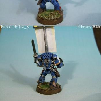 Ultramarine Sergeant by jaw x