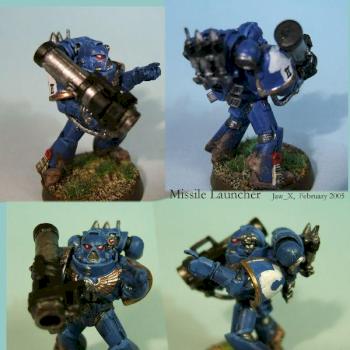 Ultramarine Missile Launcher by jaw x