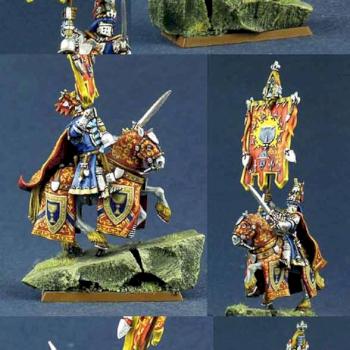 Warhammer Bretonnia Standars by Scibor