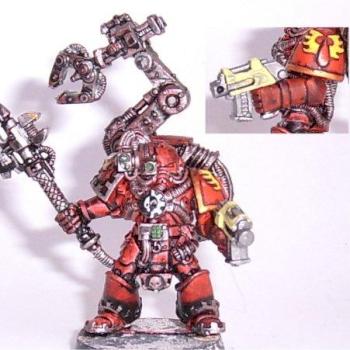 Blood Angel Techmarine by Killa