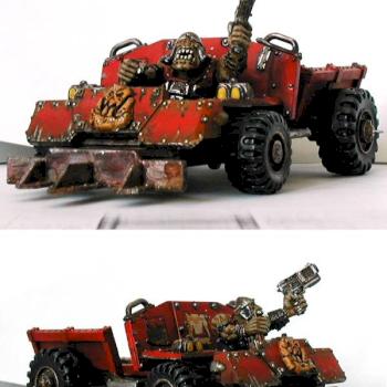 Ork Wartrukk by anton kamui vampire