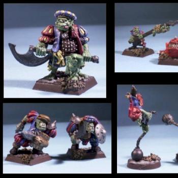 Da Marienburgaz - Mordheim Orc Warband by Egberth