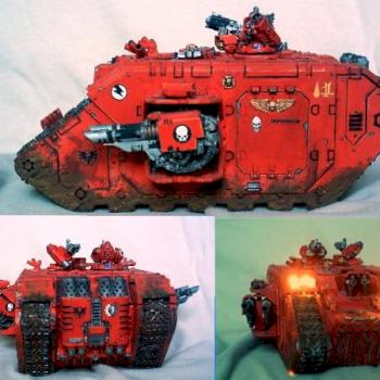 Blood Angels Landraider by Euphorion