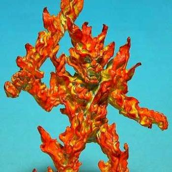 Fire Elemental by Mengu