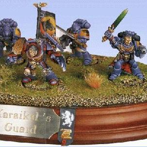 Space Wolves Squad by karaikal