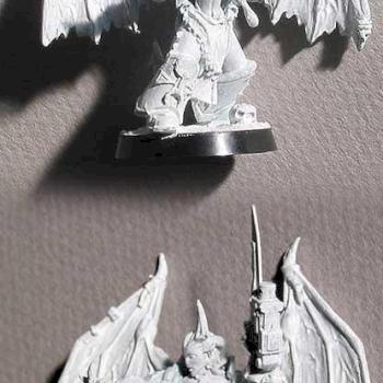 Demonette/Slanesh Marine Champion conversion by Taban