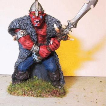 Ta'Resk, Black Orc Warlord of Kargir aka Ragga by mwaring