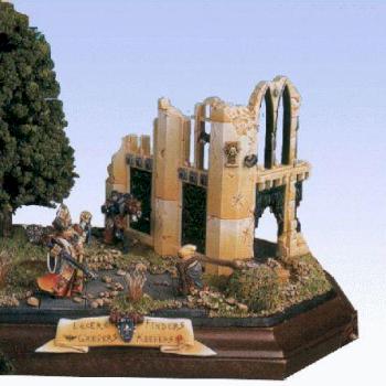 Sisters of Battle Diorama by karaikal