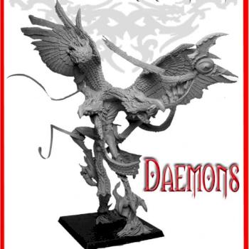 Fantasy Chaos daemon of tzeentch by The 2 Black Dragons