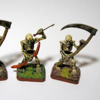 Heroquest Skeletons by superjavix