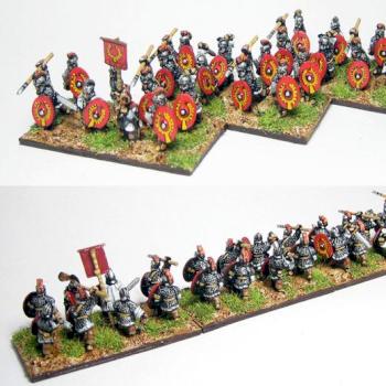 Warmaster Ancient (10mm) Late Romans Legion 3 by legdba