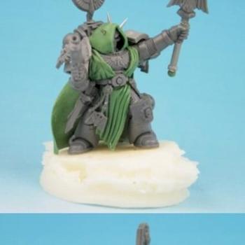 Dark Angels Chaplain - converted by Semi