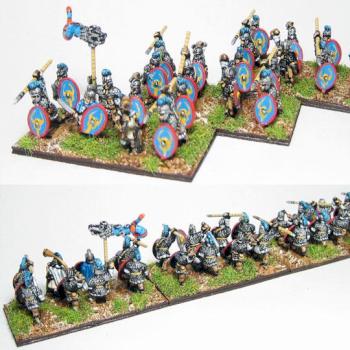 Warmaster Ancient (10mm) Late Romans Legion 4 by legdba