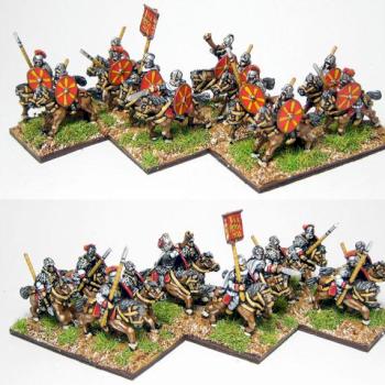 Warmaster Ancient (10mm) Late Romans Cavalery 1 by legdba