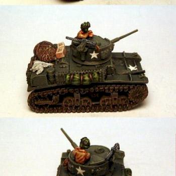 M3A1 Stuart Tank ("The Goose Thief") by No Such Agency