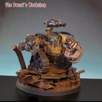 Ork Warboss WAAGH-E by The Dwarf s Workshop