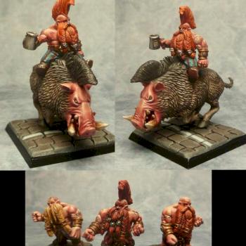 Dwarf BloodBowl Team Part2 by JmB