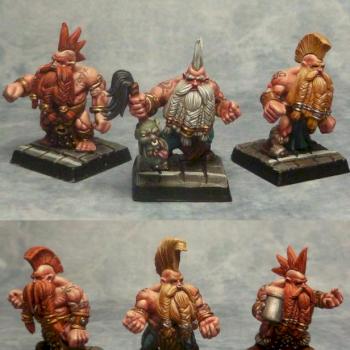 Dwarf BloodBowl Team Part1 by JmB